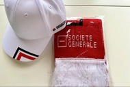 【限量版】Societe Generale法興銀行棒球帽及圍巾