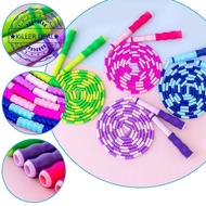 MAELOVE2 Soft Bead Jump Rope Hard Beaded Jump Rope Adjustable Durable Skipping Rope For Workout Fitn