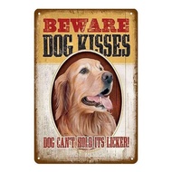 Warning Danger Metal Aluminum Signs Beware Of The Dog Cat Poster Vintage Wall Plaque Courtyard Garde