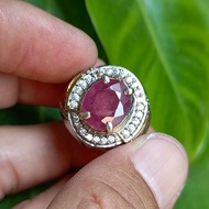 Gemstone Ring RUBYnatural + Memo (5.9ct)