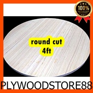 Round Cut 48 inches diameter plywood plyboard marine ordinary pre cut custom cut