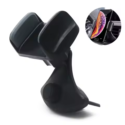 Car Phone Holder CD Slot Stand Mount 360 Rotation Mobile Phone Holder Stand for iphone 8 XR XS Samsu