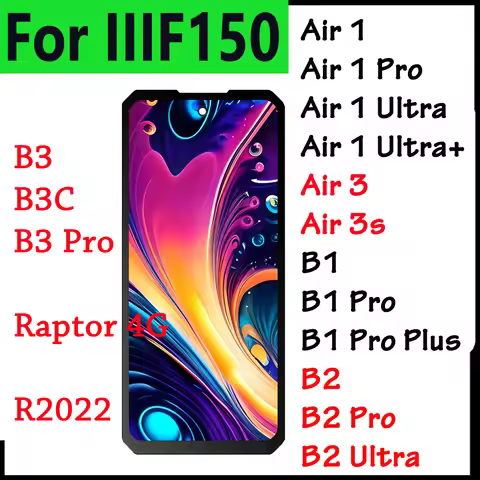 For IIIF150 B2 Ultra Screen For IIIF150 Raptor 4G Screen For IIF150 B2 Pro B1 B3 B3C Air 1 Pro Air1 