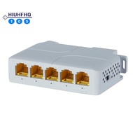 Gigabit PoE Extender 802.3af/At/Bt 5 Port PoE Repeater Vlan Extend Additional 100m(328ft) of Power a