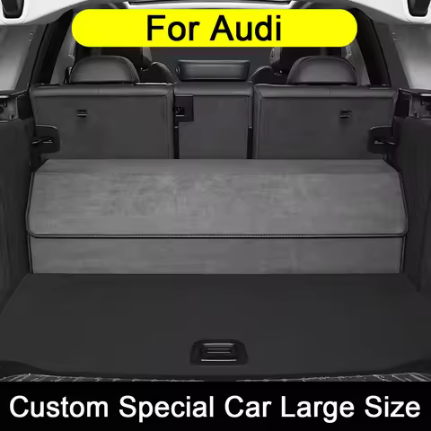Custom Car Trunk Organizer Box Large Capacity Folding Multiuse Storage Bag For Audi A1 A3 8P A4 A5 B