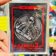 日本電影院限定 1999 Gamera 3 Metal Coin 卡美拉 3 邪神覺醒 ガメラ3 邪神覚醒 金幣 收藏幣 記念幣 雙面金幣