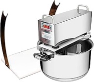 Automatic Stainless Steel Pan 9 Quarts (8.5 Liters) for Induction and Electric Stoves – Ideal for Co