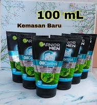 Cooling Foam Garnier Men Oil Control Anti Shine Brightening 100ml / Refreshing Foam - Sabun Cuci Muk