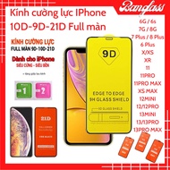 Tempered Glass for Iphone 10D-9D-21D FULL SCREEN 6/6s/6 Plus/6sPlus/7/8/7 Plus/8Plus/X/XR/XS Max/12p
