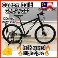Custom build 27.5" 29" Mountain Bike MTB Alloy Shimano gear custom spec bicycle basikal NEW