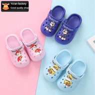 PAW Patrol slippers for children men and women 1-3 years old baby soft-soled non-slip Baotou slippers big kids beach shoes