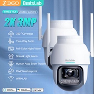 Qihoo360 Botslab Smart 1/2pcs 3mp 2.4gwifi Light Camoutdoor Home Security Camhuman Detection Fullcol