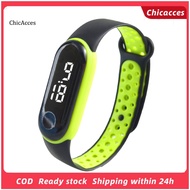 ChicAcces M3 Kids Watch Touch Screen Waterproof Plastic Contrast Color Smart Sport Bracelet for Sports