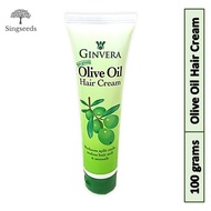 Ginvera Olive Oil Non Greasy Hair Cream Treatment 100Grams