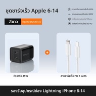 ThinkPlus | ชาร์จเร็ว GaN 45W ด้วยพอร์ต USB-C คู่