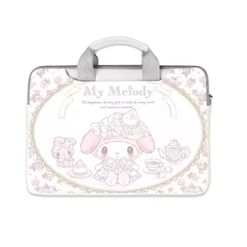 Hello Kitty My Melody Portable Laptop Bag Protective Case for Macbook 12 13 14 15 16 Inch Macbook Ai