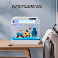 New Goldfish Tank Intelligent Set Humidification Living Room Small Aquarium Mini Glass Desktop Home 