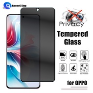Anti-Spy Privacy Tempered Glass OPPO A6 A5x A5 A3 A3x Find X8 Reno 14 14F 13 13F 12F 11F 8 8z 8t 7 7