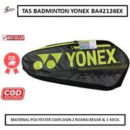 TAS BADMINTON YONEX BA42126EX TEAM RACQUET BAG COLOUR BLACK POLIESTER