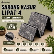 5cm Thick Zippered 4-Fold Mattress Cover || Smooth & Cool