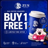 【24HRS 🇲🇾】ZUS Coffee Buy 1 Free 1 Voucher – Instant Redemption | Malaysia OTP Use Only