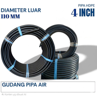 Pipa Hdpe 4 Inch (110mm) PN10 SNI