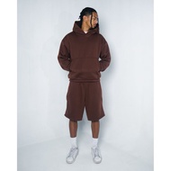 BLANK ESSENTIALS "BLANK BOXY HOODIES" Heavyweight Hoodie Menswear Sweaters Pullover Polar Fleece