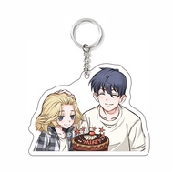 HOLOUN Tokyo Revengers Keychain Manjiro Ken Takemichi Hinata Atsushi Chibi Cosplay Acrylic Pendant