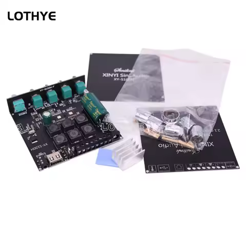 2.1 Bluetooth Audio TPA3116D2 50Wx2+100W 2.1 Channel Bluetooth Audio Power Amplifier Module High And