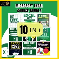 10 in 1 Microsoft Excel Course e-Book Collections MS Functions Formulas Pivot Tables Data Comprehensive Guide Advanced
