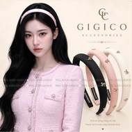 MIUUMIUU Camellia HAIR BOX WITH PADDING 1.5cm