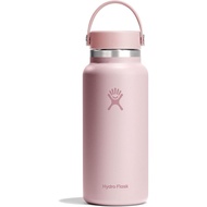 32oz HydroFlask Wide Mouth Elastic Lid Pancy Two-Color Water Bottle