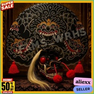 Barongan Telon Vip Size 22 Full Wood Barongan Caplokan Kayu