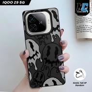 IQOO Z9 5G Premium Hologram IMD Casing - Softcase IMD hybrid Smiley Motif UV Printing IQOO Z9X 5G | 