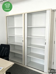 高身捲門文件櫃 全新/二手 三隔層/四隔層/五隔層文件櫃 品牌企業辦公首選 辦公室/文件收納首選 帶鎖 可移動層板 鐵質/木質檔案櫃 七成新/八成新/近全新/全新可選 推拉絲滑 堅固耐用 灰色 白色 