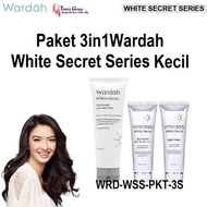 Paket Hemat 3in1 Perawatan Wajah Wardah White Secret Series Kecil Ori