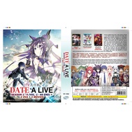 DVD DATE A LIVE SEASON 1-4 VOL.1-46 END + 2 OVA + 3 MOVIES English Dubbed