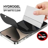Anti-scratch Hydrogel Spy Matte Privacy Anti-Intip Honor X5C Plus Honor X6C Honor X7D full Screen Pr
