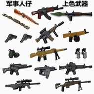 New Product Small Particles Military Special Forces Minifigures Coloring Weapons Equipment Machine G