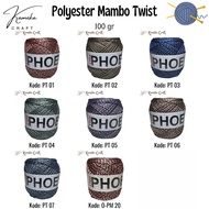 Polyester Twist Knitting Yarn D27 Phoenix Knitting Yarn (PT)