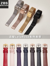 Genuine leather watch strap for women suitable for Rolla small gold watch Olivia Burton slim watch strap women's 10mm 【JYUE】
