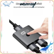 MURRAY HDMI Switch, Bidirectional 8k@60HZ HDMI Splitter, Advanced High-definition 4K@120HZ Two-In On