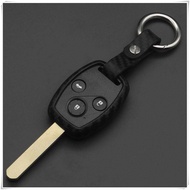 ซองกุญแจ+พวงกุญแจ วัสดุ Carbon Fiber case Honda Civic FD Accord City Jazz CRV BRV Mobilio Brio - ส่ง Kerry เก็บเงินปลายทางได้ -