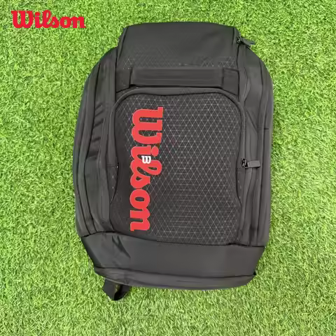 Wilson CLASH V3 Series Tennis Bag Multifunctional Racket Bag Shoulder Large Capacity Storage Bag wit