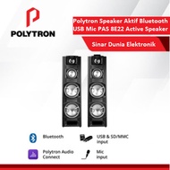 Polytron Speaker Aktif Bluetooth USB Mic PAS 8E22 Active Speaker