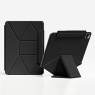 ZOYU | เคส iPad Pro Air7 แบบพับได้บางเฉียบพร้อมขาตั้งแบบแม่เหล็กสำหรับ Apple iPad 10 ซีนิ้วมือ Mini7