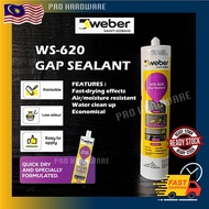 WEBER WS620 CAP SEALANT/HIGH QUALITY SEALANT/MULTI PURPOSE SEALANT/PAINTABLE/LOW ODOUR