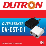 New Stock || Stock Sambungan Colokan DUTRON OVER STEKER DUTRON