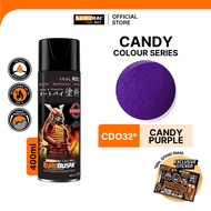 Samurai CD032 Candy Purple Candy Colour - Aerosol Coating Spray Paint for Automotive Car Motorcycle