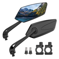 2 Pack Bike Mirrors, eBike Mirrors for Handlebars, 360° Adjustable Safety Bicycle Rear View Mirrors,